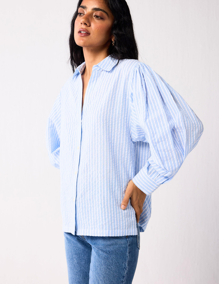 Striped-Shirt-Long-Balloon-Sleeves-Blue-B.png