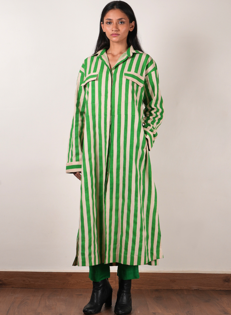 Striped Tunic Set