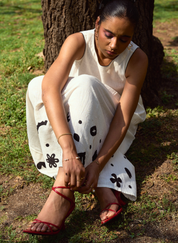 Suki Appliqué Dress