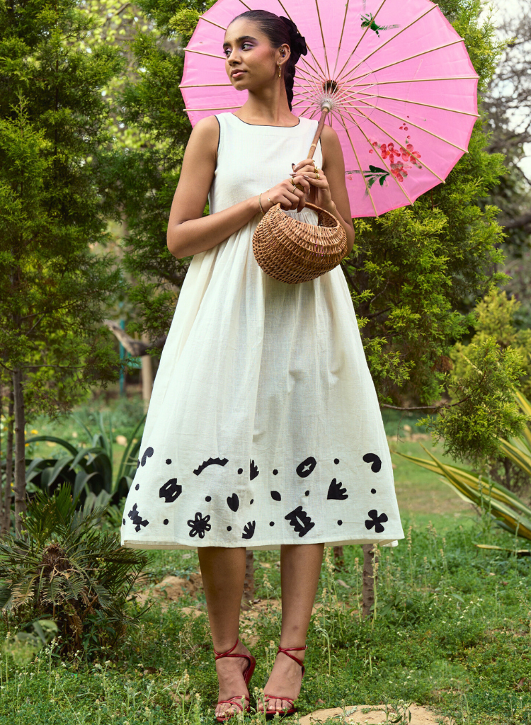 Suki Appliqué Dress