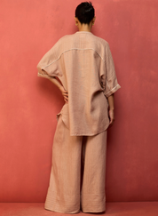 Sumire Curved Hem Top