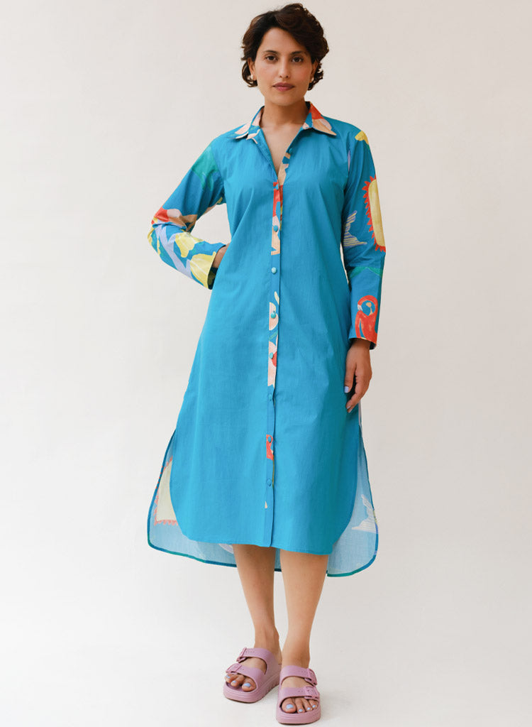 Summer Child Shirt Dress