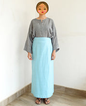 Summer Sky Wrap Skirt