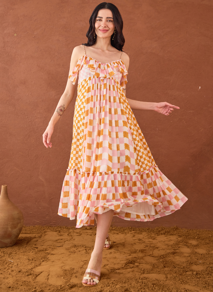 Summer Strokes Dress