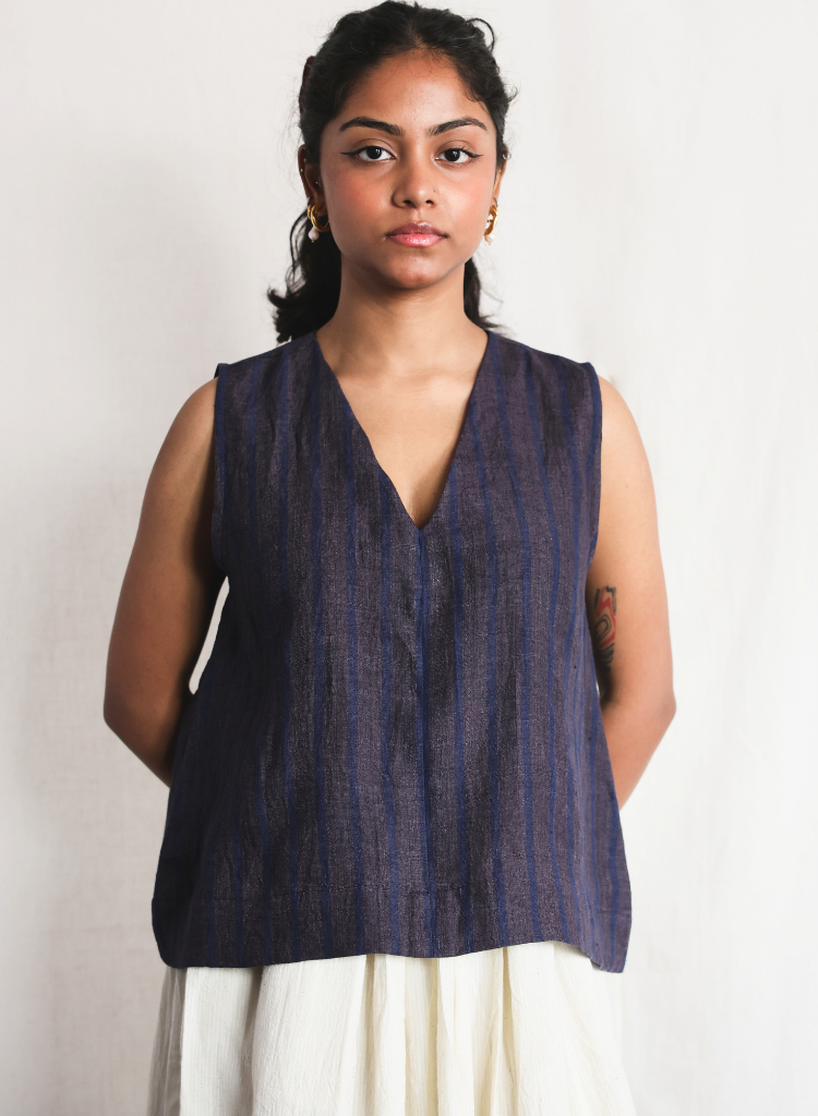 Sunbird Linen Top