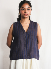 Sunbird Linen Top