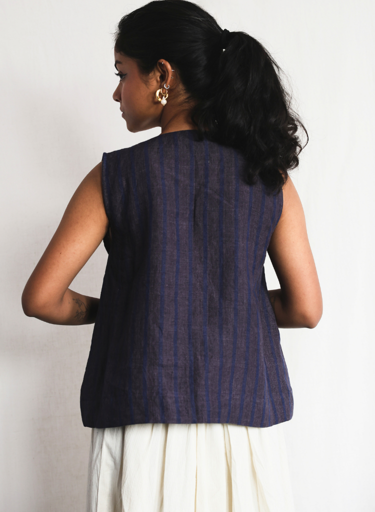 Sunbird Linen Top