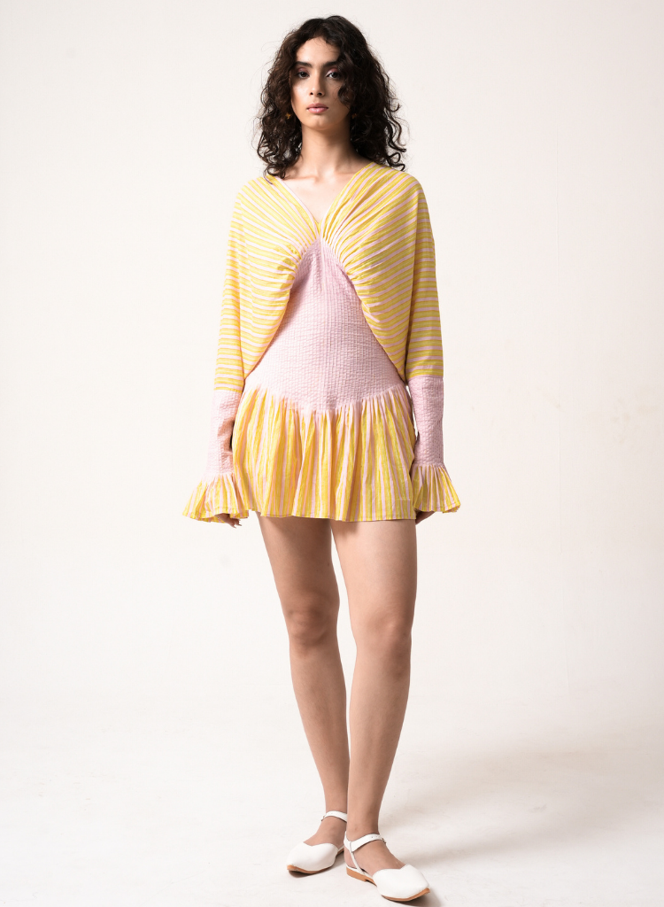 Sunray Pleated Dress