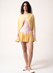 Sunray Pleated Dress