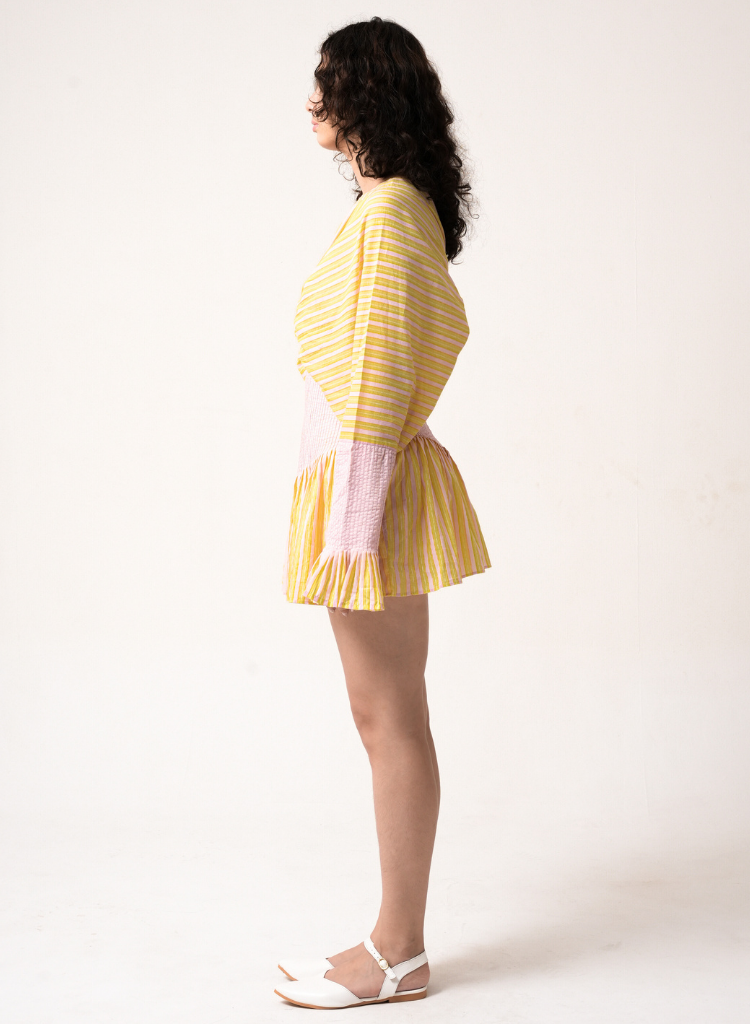 Sunray Pleated Dress
