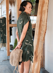 Sunrise Gather Line Dress