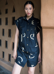 Sunrise Gather Line Dress