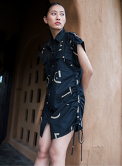 Sunrise Gather Line Dress