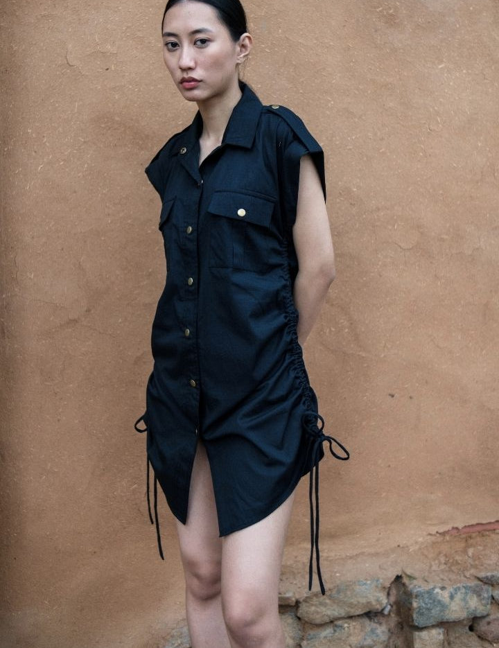 Sunrise-Gather-Shirt-Dress-Black-B.jpg