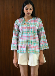Sunset Raglan Top