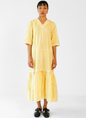 Svalbard Checkered Dress