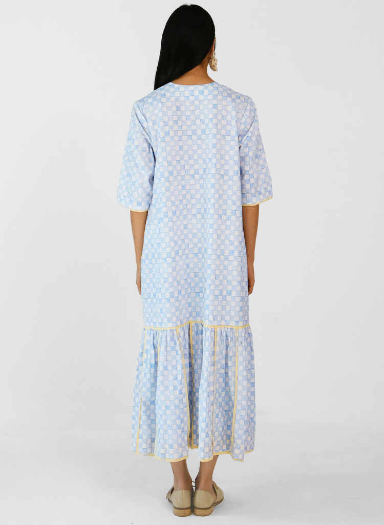 Svalbard Checkered Dress