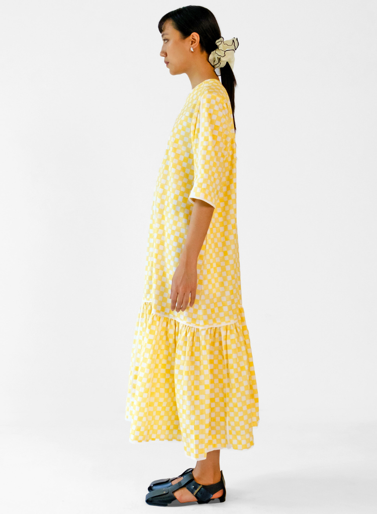 Svalbard Checkered Dress