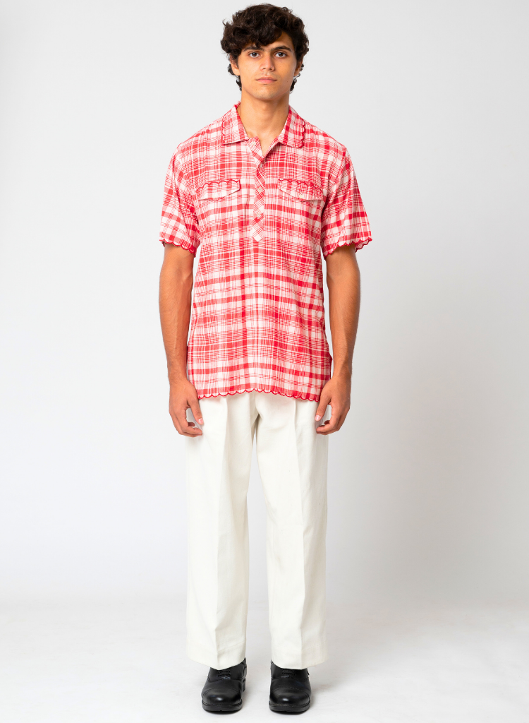 Sweetheart Embroidery Shirt