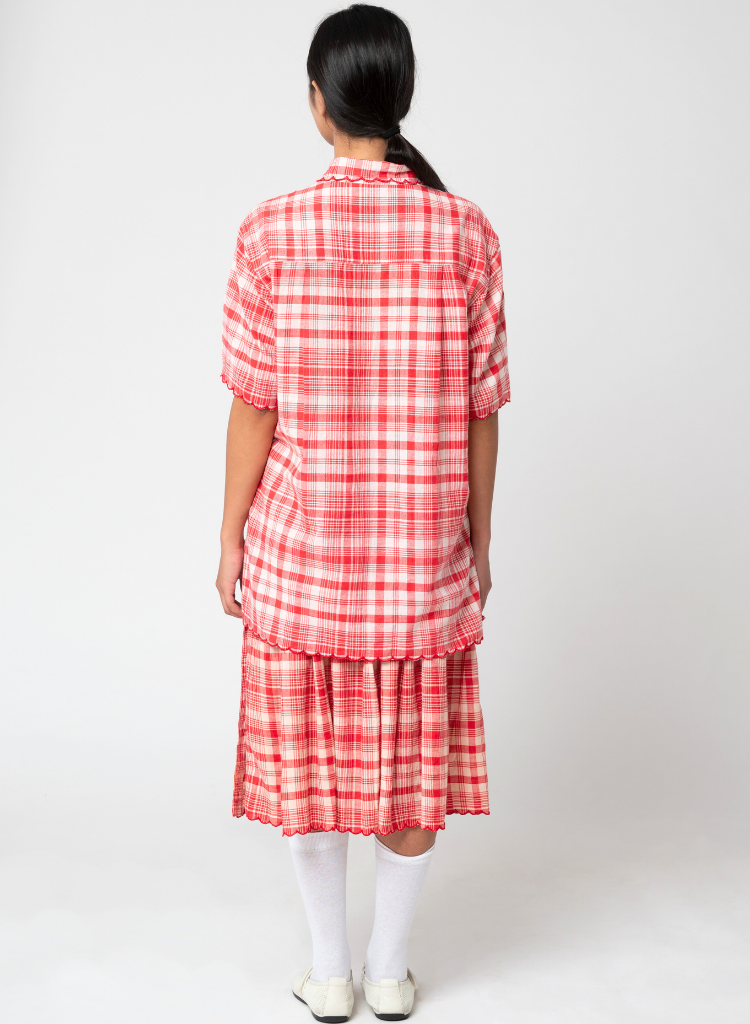 Sweetheart Embroidery Skirt