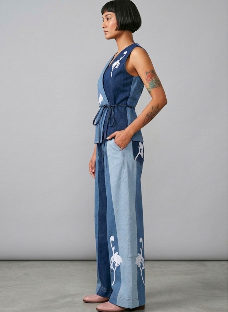 Sylvia Panelled Waistcoat