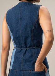 Sylvia Panelled Waistcoat