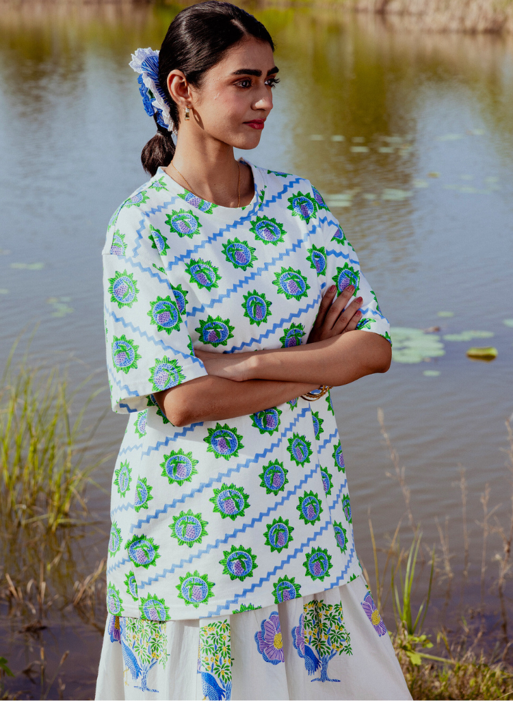 Blue Mango Bawari Set