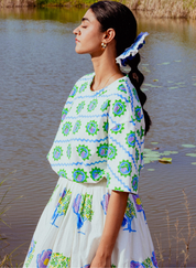 Blue Mango Bawari Set