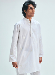 Taj Band Collar Kurta