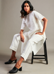 Taj Half Sleeve Kurta Set