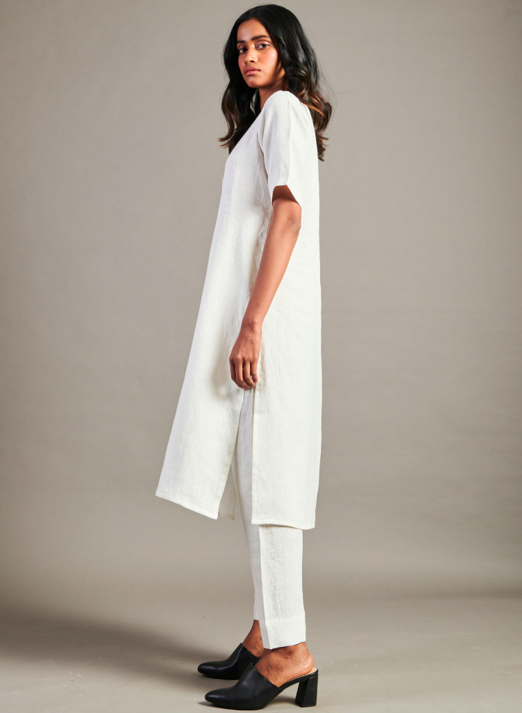 Taj Half Sleeve Kurta Set