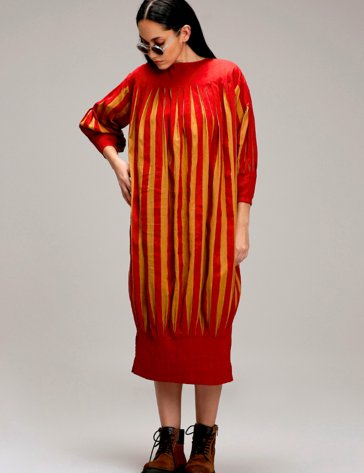 Tan-Brown-Red-Striped-Balloon-Dress-C.png