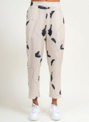 Tapered Printed Pants