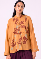 Taro Floral Top