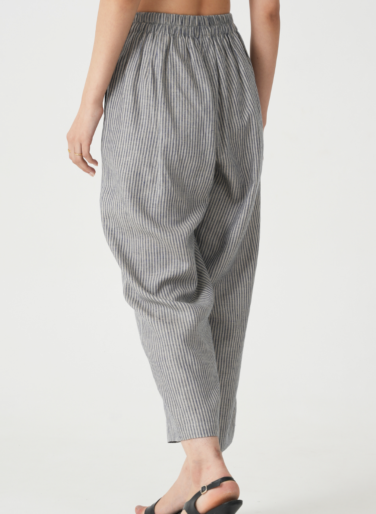 Kasane Striped Jacket Set