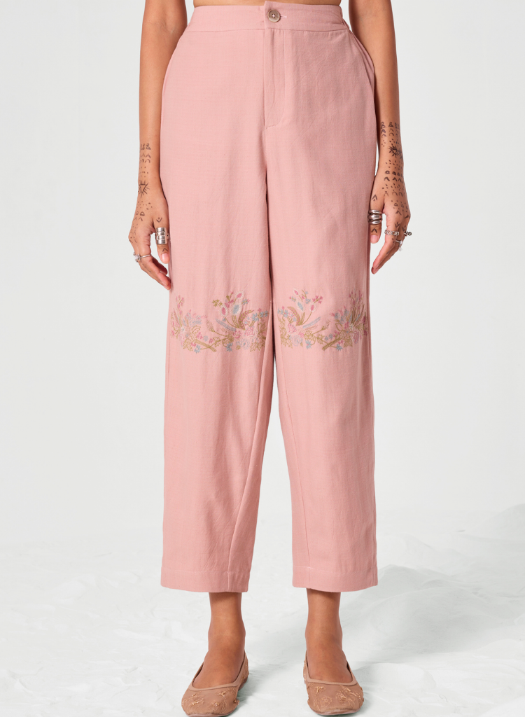 Tatejima Embroidered Pants