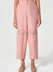 Tatejima Embroidered Pants