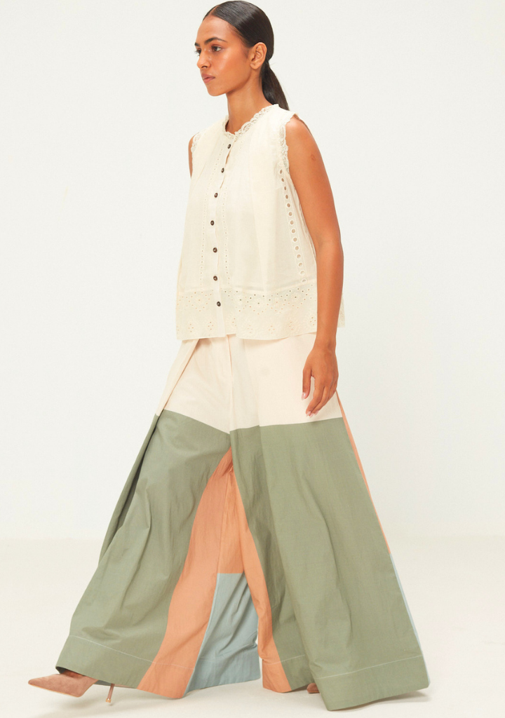 Teal Dune Pants