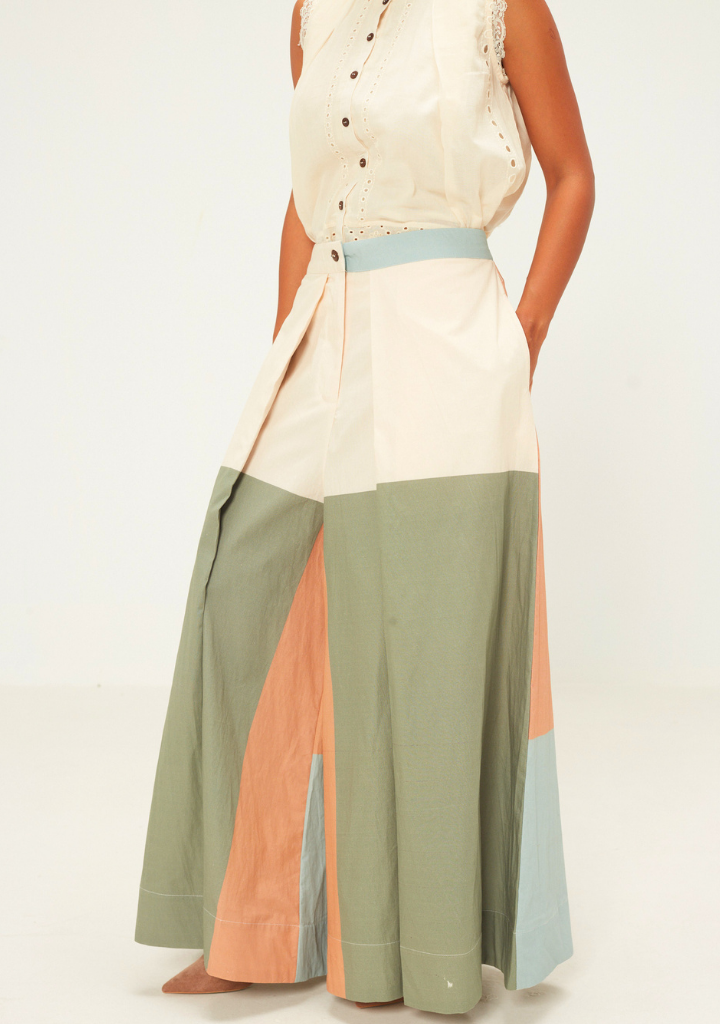 Teal Dune Pants