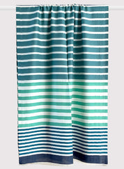 Teal Green Streaks Stole