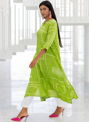 Terra Bandhej Kurta Set