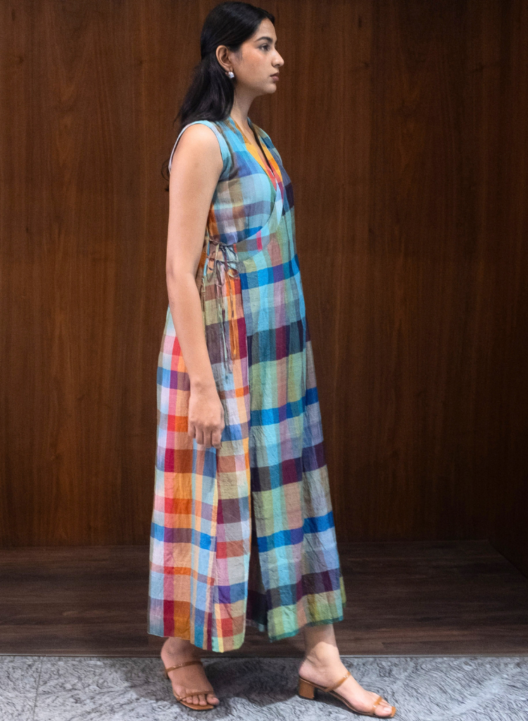 Tetris Tie-Up Dress