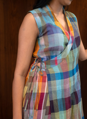 Tetris Tie-Up Dress
