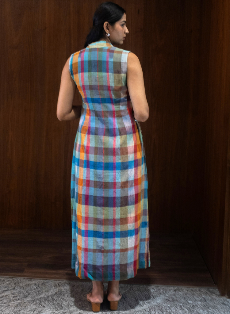 Tetris Tie-Up Dress