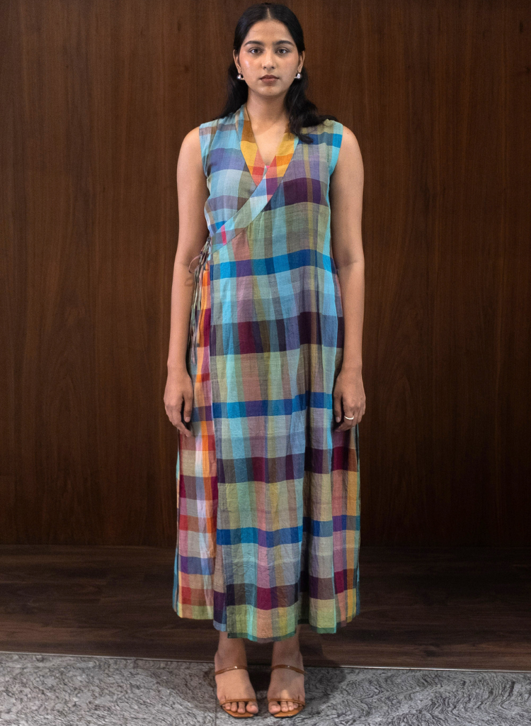 Tetris Tie-Up Dress