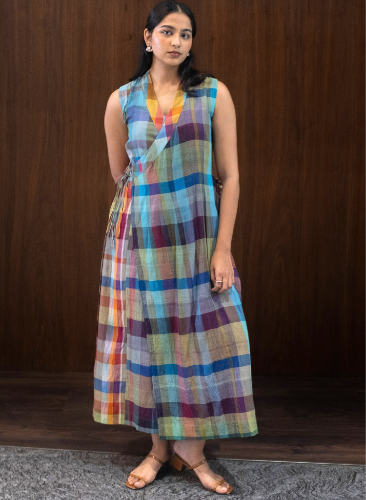 Tetris Tie-Up Dress