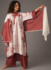 Textured Dress Scarf Set