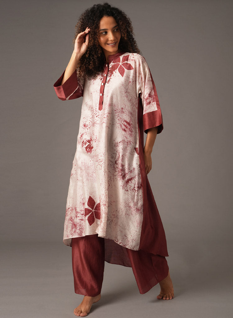 Texcher Gather Dress Scarf Set