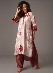 Texcher Gather Dress Scarf Set