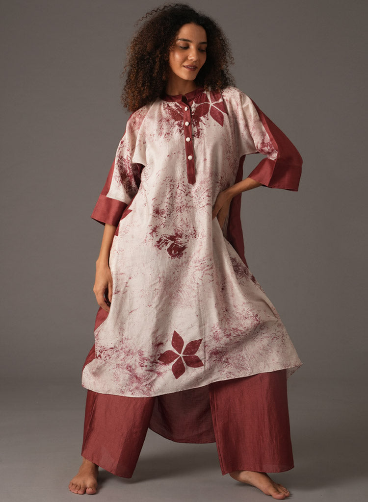 Textured Dress Scarf Set